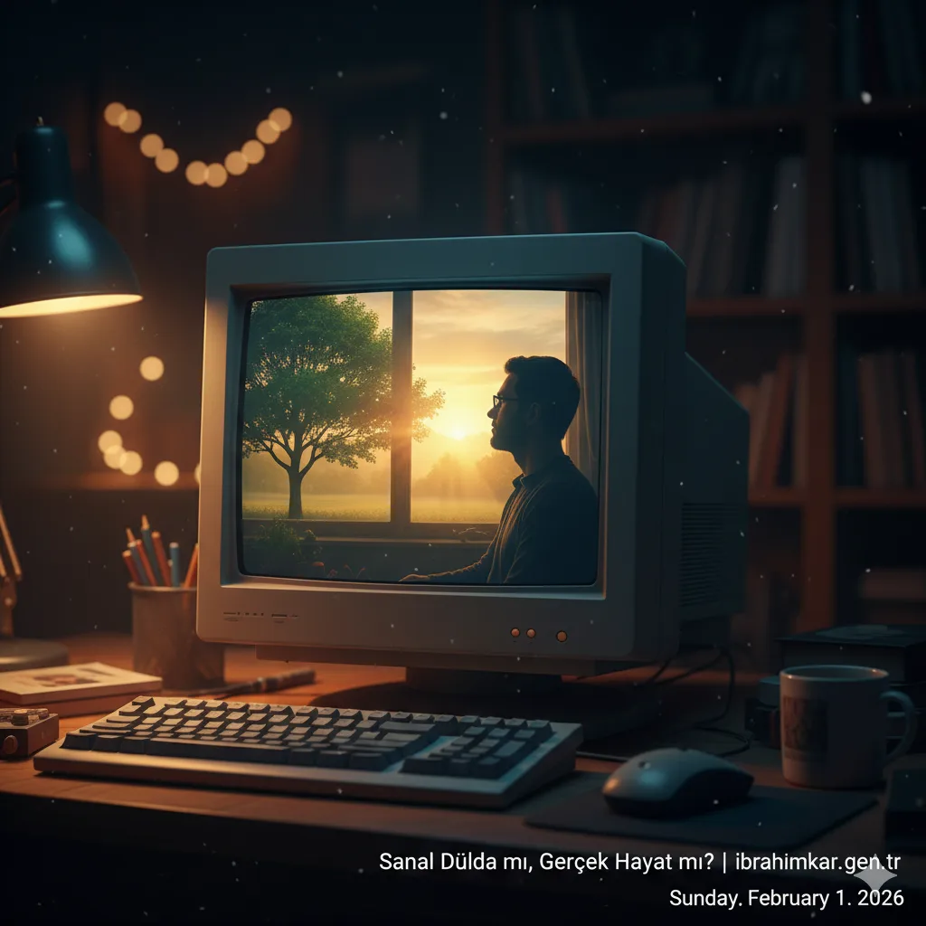 Sanal Dünya mı, Gerçek Hayat mı? Monitörün Karşısından Kalkma Vakti